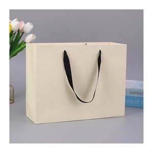Borsa regalo per lo Shopping stampata personalizzata per l'imballaggio con Logo/negozio al dettaglio di piccole imprese sacchetti di carta di lusso in cartone - Product Image 4