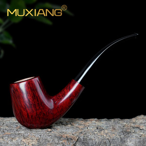 Heatherwood Pipe Classic Large Bend 9mm Activated Carbon Filter Cumberland Vulcanized Rubber Mouthpiece - Product Image 4