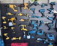 Raboteuse électrique 21V pour le bricolage, petite ponceuse de surface, moteur sans balais, batterie au lithium, outils de travail du bois puissants pour usage domestique