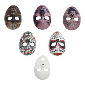 Máscaras de media cara para Halloween, accesorios ligeros para fiestas y escenarios, para conjuntos de maquillaje de disfraces - Product Image 1