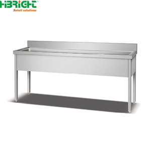 Mesa de Lavado de Platos Highbright Super Resistente con Ruedas y Patas Redondas - Product Image 3