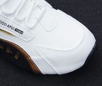 Nouvelles Chaussures de Sport Décontractées en Cuir pour Hommes, Style Coussin d'Air Antidérapant, Idéales pour la Course, Usage Polyvalent, Vente en Gros Transfrontalière