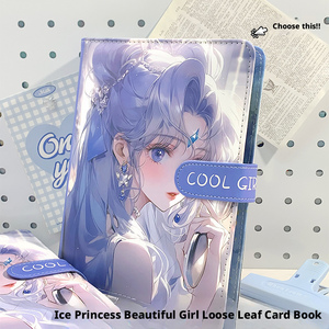 Eis- und Schneeprinzessin Sailor Moon A5 Hardcover Spiralbindung Kunstleder <span class=keywords><strong>Anime</strong></span>-Mädchen Tagesplaner Notizbuch - Product Image 2