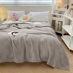 Manta de Algodón Tejida Battilo Personalizable, Suave y Transpirable, para Cama Individual, Queen, King, Decorativa para Sofá, Mantas de Verano - Product Image 3