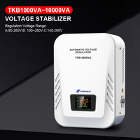 Usine directe 80V-260V automatique 220V AVR régulateur de tension 3KVA 5KVA 8KVA stabilisateur de tension ca mural