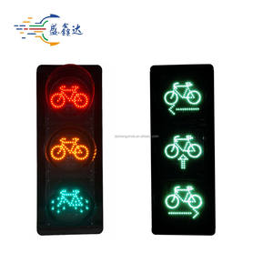 Solution de gestion du trafic LED rouge/jaune/vert de feu de signalisation industriel de 8/12 pouces - Product Image 3