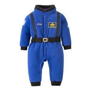 Costume d'astronaute pour bébé, combinaison spatiale en coton, vêtements pour <span class=keywords><strong>homme</strong></span>, combinaison à manches longues pour l'automne et l'hiver, vacances interstellaires - Product Image 5