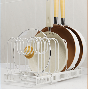 <span class=keywords><strong>Organizzatore</strong></span> Regolabile ed Espandibile per <span class=keywords><strong>Pentole</strong></span> e <span class=keywords><strong>Coperchi</strong></span> da Cucina, per Armadi, Ripiani e Sotto Pensili - Product Image 3