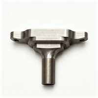 Fabricant chinois certifié ISO9001, pièces de tournage et de fraisage CNC de haute précision, usinage CNC, support de tuyau en métal SUS avec revêtement en poudre
