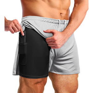 <span class=keywords><strong>Pantaloncini</strong></span> Inseam da 5 pollici da <span class=keywords><strong>uomo</strong></span> <span class=keywords><strong>pantaloncini</strong></span> da corsa da <span class=keywords><strong>uomo</strong></span> <span class=keywords><strong>con</strong></span> fodera <span class=keywords><strong>pantaloncini</strong></span> in rete personalizzati da allenamento sportivo da palestra da <span class=keywords><strong>uomo</strong></span> <span class=keywords><strong>con</strong></span> lati divisi grandi - Product Image 6