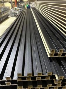 Panneaux muraux cannelés en <span class=keywords><strong>PVC</strong></span> WPC de Chine, durables, imperméables, ignifuges, écologiques, <span class=keywords><strong>pour</strong></span> cloisons intérieures d'écoles - Product Image 5