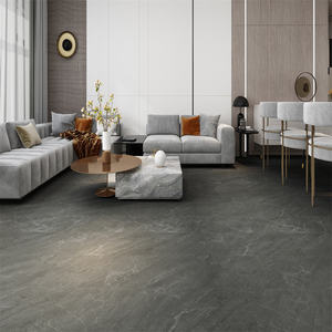 Plancher <span class=keywords><strong>stratifié</strong></span> d'aspect bois plancher imperméable en vinyle SPC planche de vinyle SPC avec plinthe de sol pour la décoration - Product Image 1