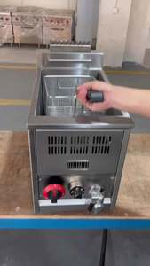 Freidora Eléctrica de un Solo Cilindro y un Solo Tazón, 71A, para Hamburgueserías y Venta Ambulante - Product Image 3