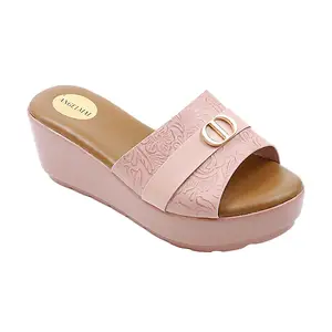 Bán Phụ Kiện Giày Kim Loại Hot Sandals Ladies Mở Toe Thoải Mái Womens Siêu Gót Cao Nền Tảng Wedge Giày Dép Của Phụ Nữ