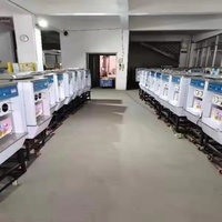 Commerciële softijsmachine voor drie smaken