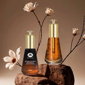 2025 thiết kế mới tùy chỉnh chăm sóc da mỹ phẩm bơm áp lực 30 ml tóc Huyết thanh tinh dầu Chai Thủy Tinh Nhỏ GiọT 30 ml - Product Image 2