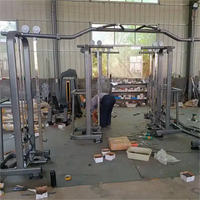 ASM-B4012 Machine de crossover à câbles réglable de conception avancée pour la gym et l'exercice