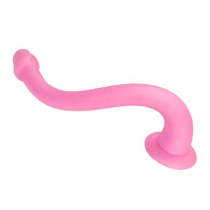 Plug Anale Super Lungo, Dildo Rosa Flessibile per Massaggio Vaginale e Stimolazione Prostatica per Uomini e Donne, Gioco SM Giocattolo Sessuale - Product Image 1