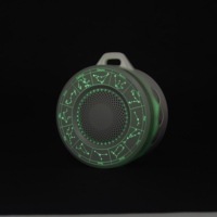 Haut-parleur Bluetooth portable à LED, haut-parleur flottant étanche avec éclairage RGB coloré, haut-parleur sans fil pour l'extérieur