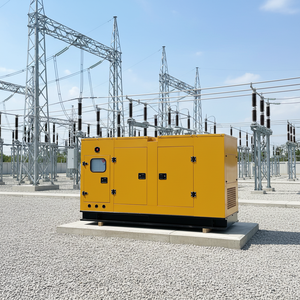 Générateur <span class=keywords><strong>diesel</strong></span> à cadre ouvert silencieux à faible bruit 1500 tr/min 100 kVA 200 kVA 500 kVA triphasé AVR télécommandé refroidi par eau - Product Image 1