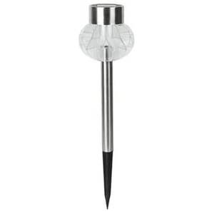 Luz solar LED decorativa para jardín, acero inoxidable, 6500k, energía solar, ideal para iluminar el césped y embellecer espacios. - Product Image 1