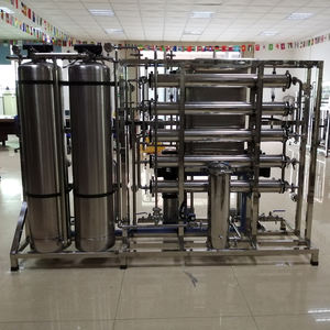 500LPH Aço Inoxidável Dois Estágios Laboratório Água Deionizer Osmose Reversa Planta EDI Ultrapura Água Equipamentos - Product Image 5