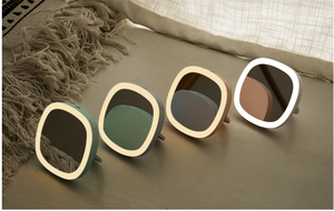 Biểu Tượng Tùy Chỉnh Make Up Gương Với Ánh Sáng LED Túi Mỹ Phẩm Trang Điểm LED Nhỏ Gọn Gương Tốt Nhất Sản Phẩm Bán Chạy - Product Image 5