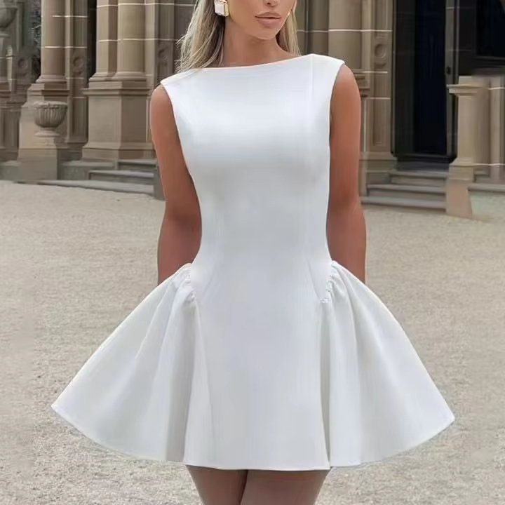 navy blue dress for baby girl Winter White Dresses main image 0