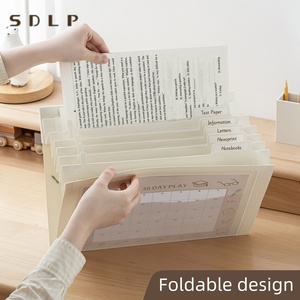Sac accordéon mural multifonctionnel pour étudiants, sac suspendu pliable pour <span class=keywords><strong>dossiers</strong></span>, pour l'école et le bureau - Product Image 5