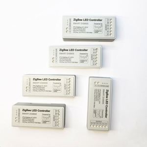 Controlador <span class=keywords><strong>LED</strong></span> Tuya Zigbee 15A 12V <span class=keywords><strong>Smart</strong></span> Life 5-24V Single Daul Color Mono CCT RGB RGBW RGBCCT RGBCW <span class=keywords><strong>LED</strong></span> <span class=keywords><strong>Strip</strong></span> ZigBee Dimmer - Product Image 4
