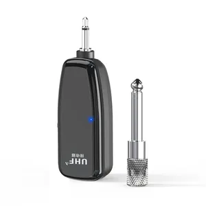 Micrófono inalámbrico U12A UHF, sistema de micrófono de mano, receptor de enchufe portátil de 3,5/6,5mm para altavoces amplificadores de voz