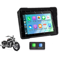 Écran de navigation GPS pour tableau de bord de moto FCL 5 pouces, étanche IP67, avec capteur et moniteur électronique pour rétroviseur