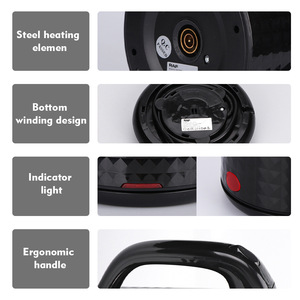 กาต้มน้ำไฟฟ้า CB CE ความจุขนาดใหญ่ 2.5 ลิตร กาต้มน้ำแบบเหนี่ยวนำ กาต้มน้ำไฟฟ้า กาต้มน้ำแบบตั้งเวลา กาต้มน้ำชา กาต้มน้ำแบบใช้บนเตา กาต้มน้ำสไตล์เกาหลี ขายดี - Product Image 6