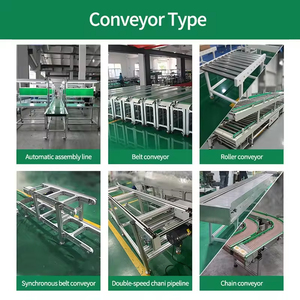 สายพานลำเลียงสแตนเลสแบบเอียงจากโรงงานโดยตรง สำหรับอุตสาหกรรมยานยนต์ พร้อมลูกกลิ้งขับเคลื่อนสำหรับการขนถ่ายวัสดุ ออกแบบปรับแต่งได้ - Product Image 4