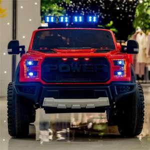 Jouet à piles pour enfants à 4 roues F150 pour les enfants de 2 à 4 ans, unisexe, en plastique, surdimensionné, pour 2 personnes - Product Image 2