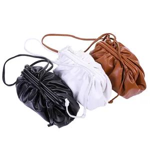 Solid Color Elegant Crossbody Bags For Women 2020 Small Clutch Female Party Handbags and Purses Lady Shoulder Bag