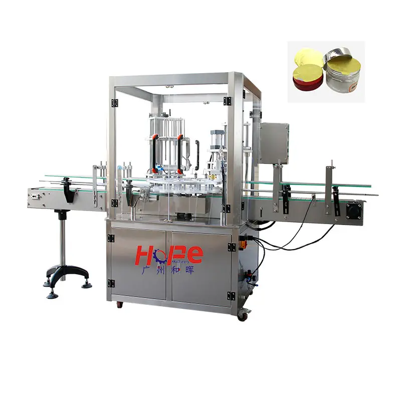 Factory Price Direct Sale Automatic Rotary Plastic Yogurt Cup Sealing Film Machine For Sealing With High Quality