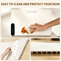 NOUVEAU Tapis chauffant pour aliments, plaque chauffante pleine surface en silicone pour fêtes, réunions et usage quotidien