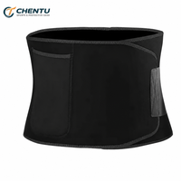 Ceinture de sudation transfrontalière en néoprène polyester absorbant la transpiration aux ions d'argent pour l'exercice, la combustion des graisses, le fitness et la course à pied