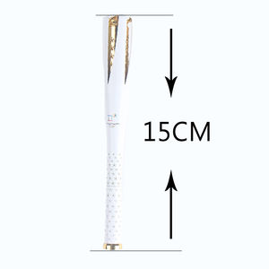 Stylo bille luxueux en métal en forme de torche avec logo personnalisé - Product Image 2