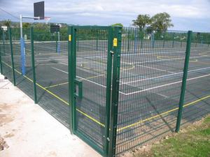 358 Clearvu, accesorios para valla de seguridad antiescalada, marco de PVC, tapas de poste, prisión de aeropuerto, ferrocarril, uso agrícola, modelo 3D, puertas de entrada - Product Image 3