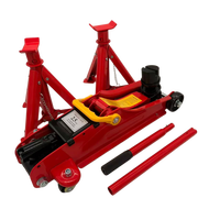 Ensemble complet de cric hydraulique et de supports de cric de 2,5 tonnes pour voiture, SUV et camion