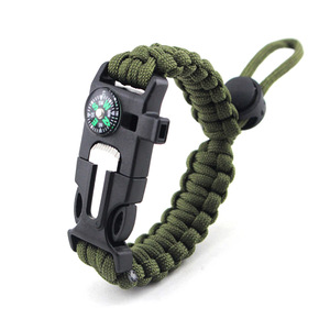 Pulseras <span class=keywords><strong>de</strong></span> supervivencia <span class=keywords><strong>de</strong></span> cuerda OEM multiherramienta con kit <span class=keywords><strong>de</strong></span> hebilla <span class=keywords><strong>de</strong></span> brújula <span class=keywords><strong>de</strong></span> silbato <span class=keywords><strong>de</strong></span> arranque <span class=keywords><strong>de</strong></span> fuego <span class=keywords><strong>de</strong></span> pedernal para acampar - Product Image 4