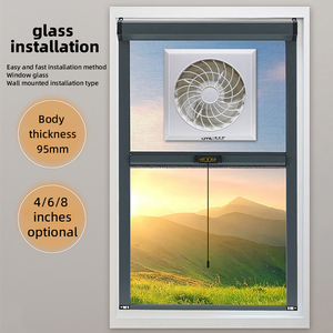Ventilatore Estrattore Elettrico per Bagno, Ventilatore Assiale Portatile in Plastica per Tetto, Ventilazione per Industria e Serre - Product Image 3