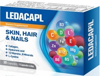 LEDA CAPL 30 Capsules de collagène végétal, complément beauté pour adultes, certifié GMP, soutien immunitaire, non destiné aux femmes enceintes