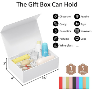 Wedding Gift <strong>Boxes</strong> for Present with Lids Magnetic Closure Rectangle Collapsible for <strong>Bridesmaid</strong> <strong>Proposal</strong> Box, Wedding, Christmas - Product Image 2