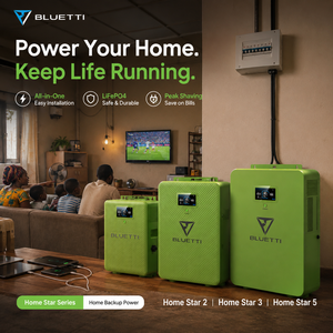 Station d'alimentation portable BLUETTI à paiement à l'utilisation pour le stockage d'énergie domestique avec sortie AC/DC pour les maisons, les commerces et les bureaux en zone rurale - Product Image 1