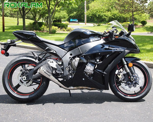 Carenado de <span class=keywords><strong>ZX</strong></span>-<span class=keywords><strong>10R</strong></span> para <span class=keywords><strong>Kawasaki</strong></span> ZX10R, Kit de carrocería negra, 2011, 2012, 2013, <span class=keywords><strong>2014</strong></span>, 2015, <span class=keywords><strong>ZX</strong></span>, <span class=keywords><strong>10R</strong></span> - Product Image 1