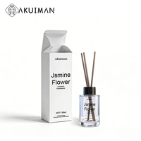 Flacon diffuseur de parfum de luxe vide 30 ml, design élégant avec boîte cadeau