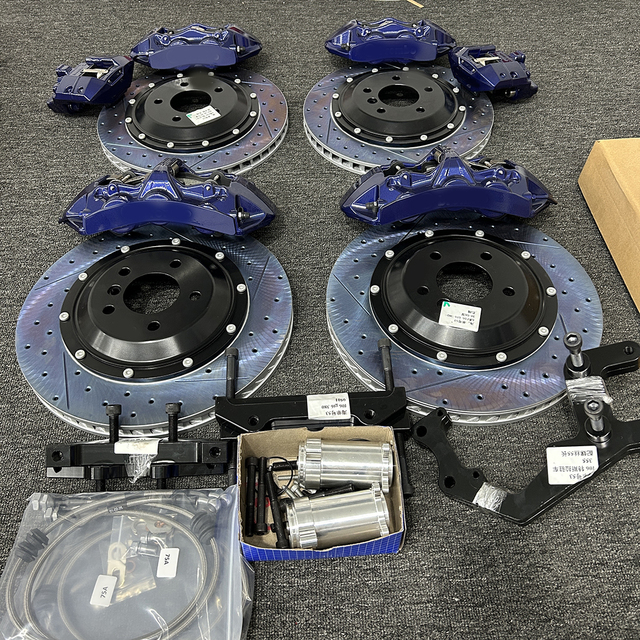 High Performance 6 Pot Caliper Big Brake Caliper Kit Brake Disc Rotors 355Mm Custom for Bmw X5 Xdrive35I E46 E39 330I F15 2017
